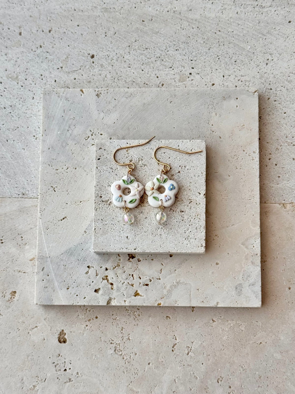 Flower Donut Dangles