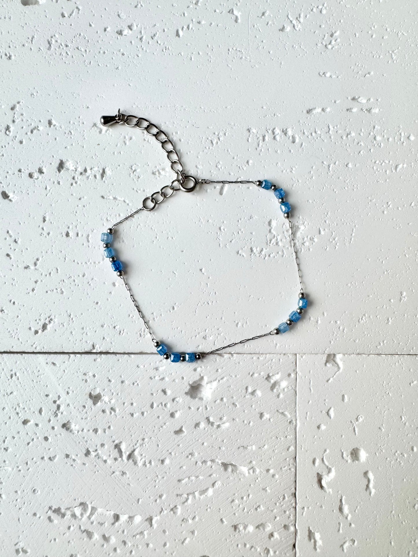 Natural Stones Bracelet Stainless Steel Tarnish Free Showerproof