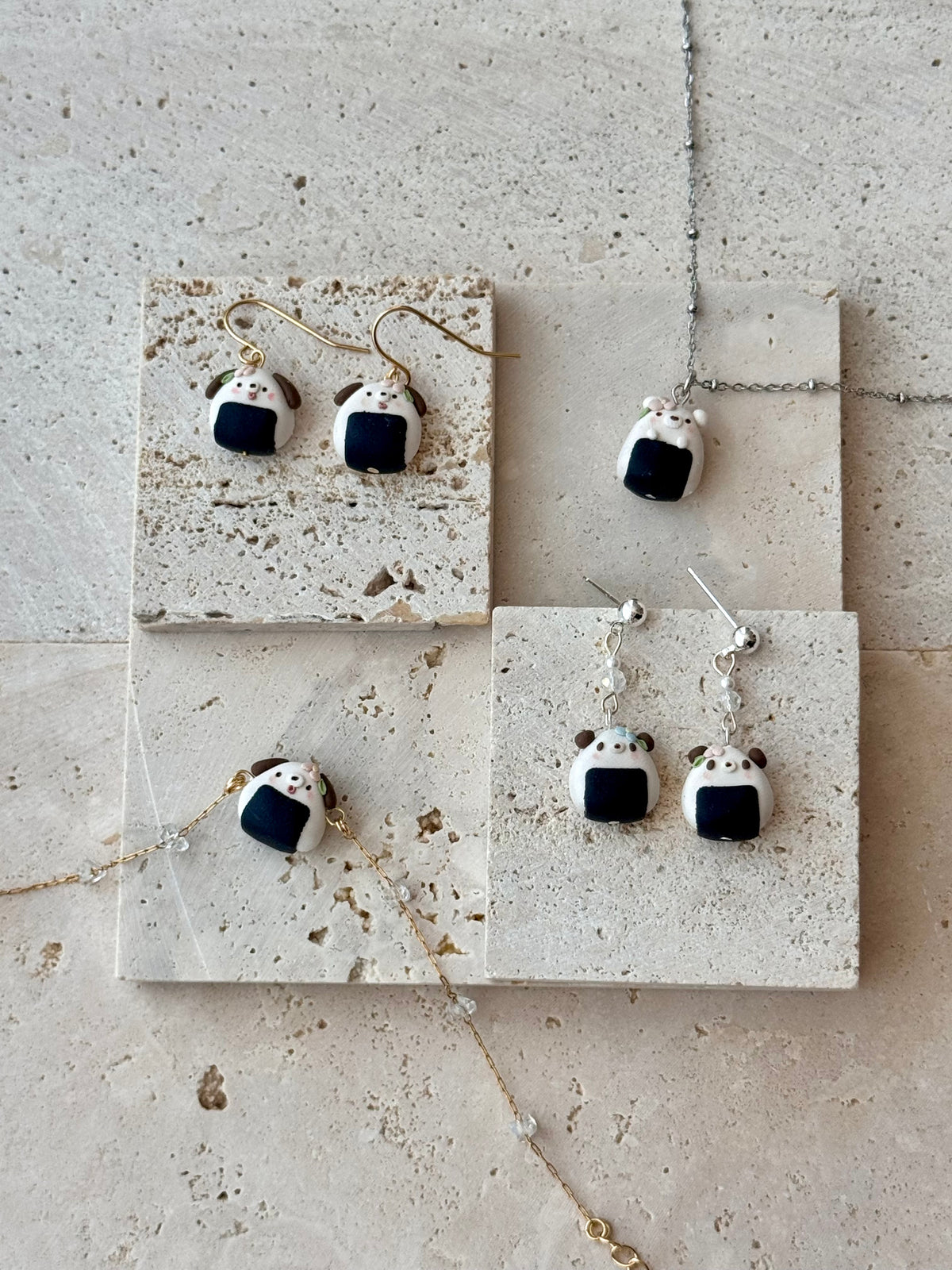 Onigiri Animals dangle